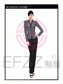職業(yè)空姐裝制服設計圖501