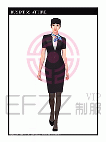 職業(yè)空姐裝制服設(shè)計(jì)圖515