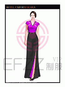 KTV夜總會(huì)咨客制服設(shè)計(jì)圖329
