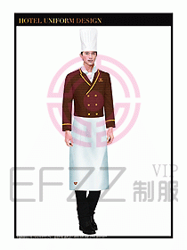 酒店廚師服設計圖325