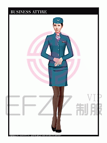 職業(yè)空姐制服設(shè)計圖580