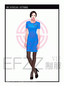 職業裝空姐服制服設計圖653