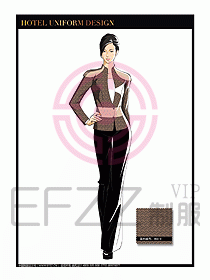 酒店總臺大堂服務(wù)員制服820