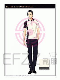 SPA會(huì)所服務(wù)生制服設(shè)計(jì)圖407