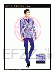 SPA會(huì)所服務(wù)生制服設(shè)計(jì)圖403