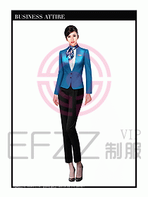 職業(yè)裝空姐服制服設(shè)計圖737