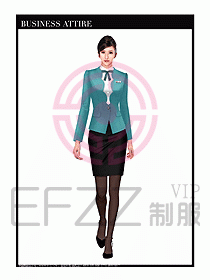 職業(yè)裝空姐服制服設(shè)計圖757