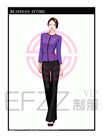 職業(yè)裝空姐服制服設(shè)計(jì)圖778