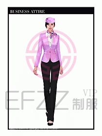 職業(yè)裝空姐服制服設(shè)計圖790