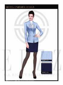 酒店總臺(tái)大堂服務(wù)員制服設(shè)計(jì)圖919