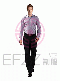 男裝長(zhǎng)袖襯衫056