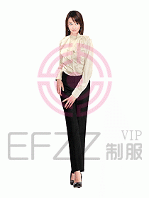 女裝長袖襯衫092