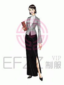水療會(huì)所咨客服裝136