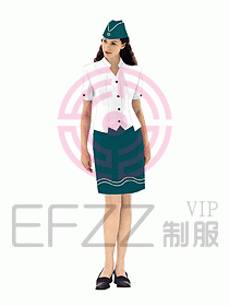 接待服務(wù)員服裝044