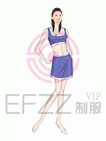按摩技師服258