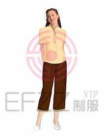 按摩技師服273