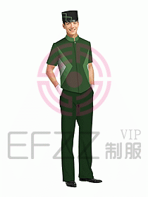 酒店門童制服234
