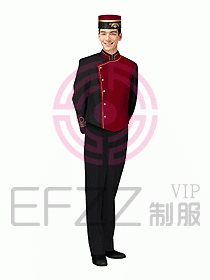 酒店門童制服253