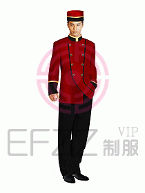 酒店門童制服302