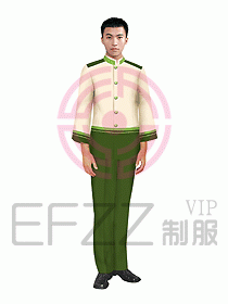 客房服務(wù)員服裝020