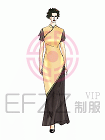 西餐領(lǐng)班接待服裝025