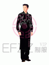 西餐服務生服裝157