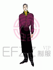 西餐服務(wù)生服裝239