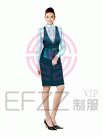 西餐服務(wù)生服裝268
