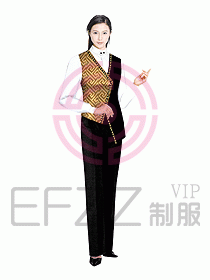 中餐服務員制服201