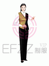 中餐服務員制服212