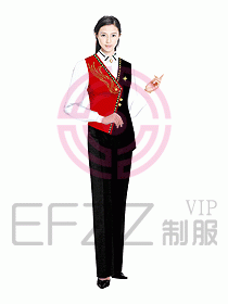 中餐服務員制服243