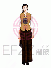 中餐服務員制服248