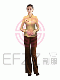中餐服務員制服317