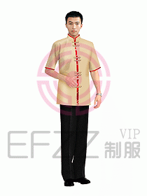 中餐服務員制服376