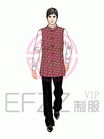 中餐服務員制服410