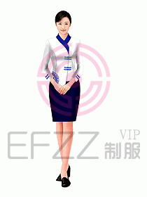 中餐服務(wù)員制服582