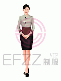 中餐服務(wù)員制服584