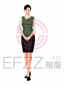 中餐服務(wù)員制服622