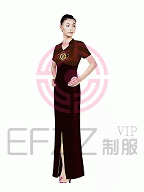 中餐迎賓制服033