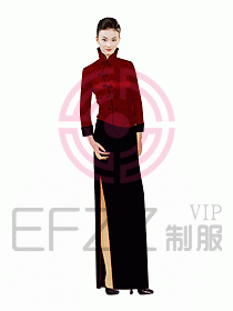 中餐迎賓制服203