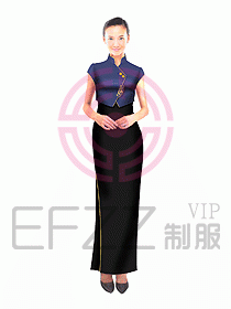 中餐迎賓制服237