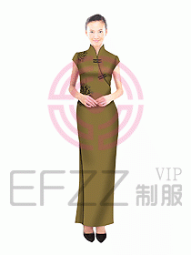 中餐迎賓制服251