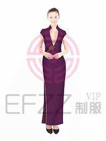 中餐迎賓制服290