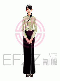 中餐迎賓制服306