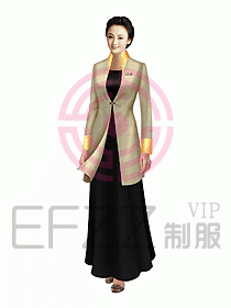 中餐迎賓制服363