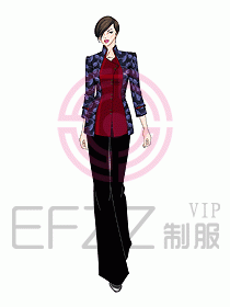 中餐服務員制服782