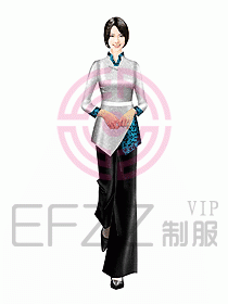 中餐傳菜服務員制服050