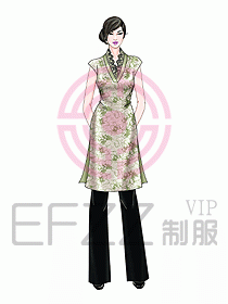 中餐迎賓制服410