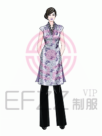 中餐迎賓制服411