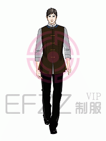 中餐服務員制服798